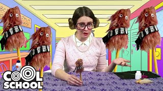 A Hairy Back to School Pencil Craft 'CHEWBACCA' + More!  Arts & Crafts w/ Crafty Carol for kids