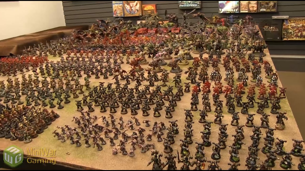 Warhammer 40K Chaos Space Marines Army-