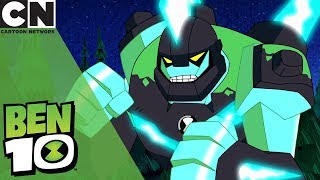 Ben 10 | Upgraded Diamondhead VS Giant Bat Monster | Cartoon Network