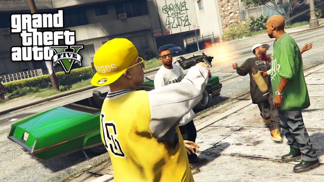 GANG WARS!! (GTA 5 Mods) - YouTube