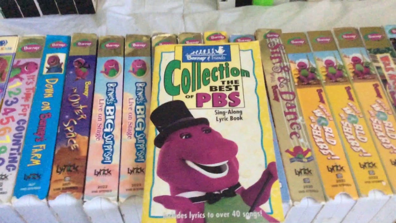 Barney Time Life VHS Pack