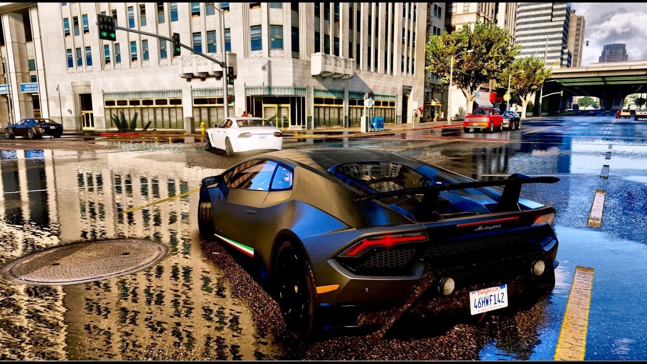 GTA V - PC - REDUX & M.V.G.A. - Amazing Looking Graphics Mod! - YouTube