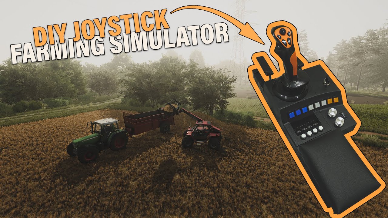 DIY JOYSTICK BUTTON BOX 🕹️ Farming Simulator GamePlay 🎮 - YouTube