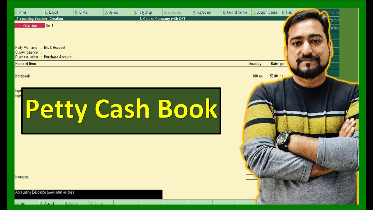 How To Maintain Petty Cash In Tally Prime - Printable Templates Free