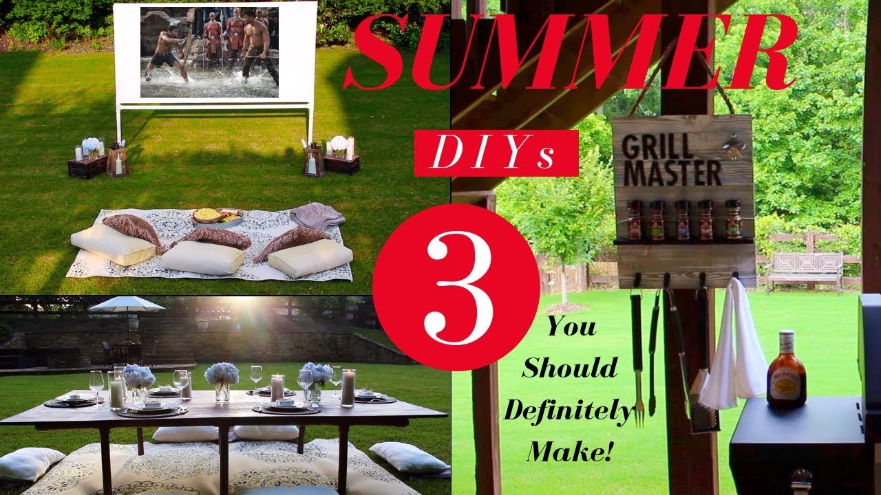 DIY Outdoor Decorations for Summer | AMAZING!!!! - YouTube