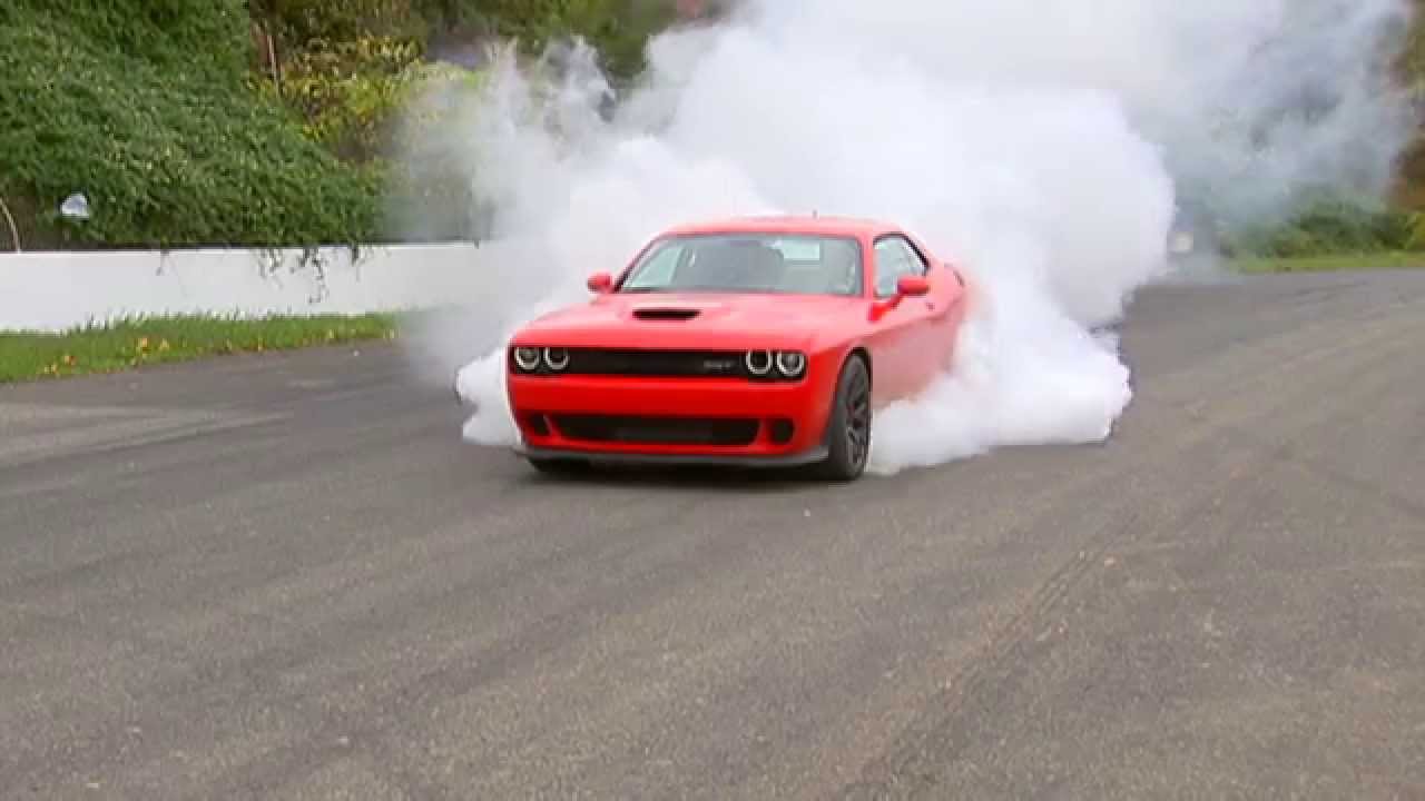 2l Supercharged Hemi Hellcat Burnout