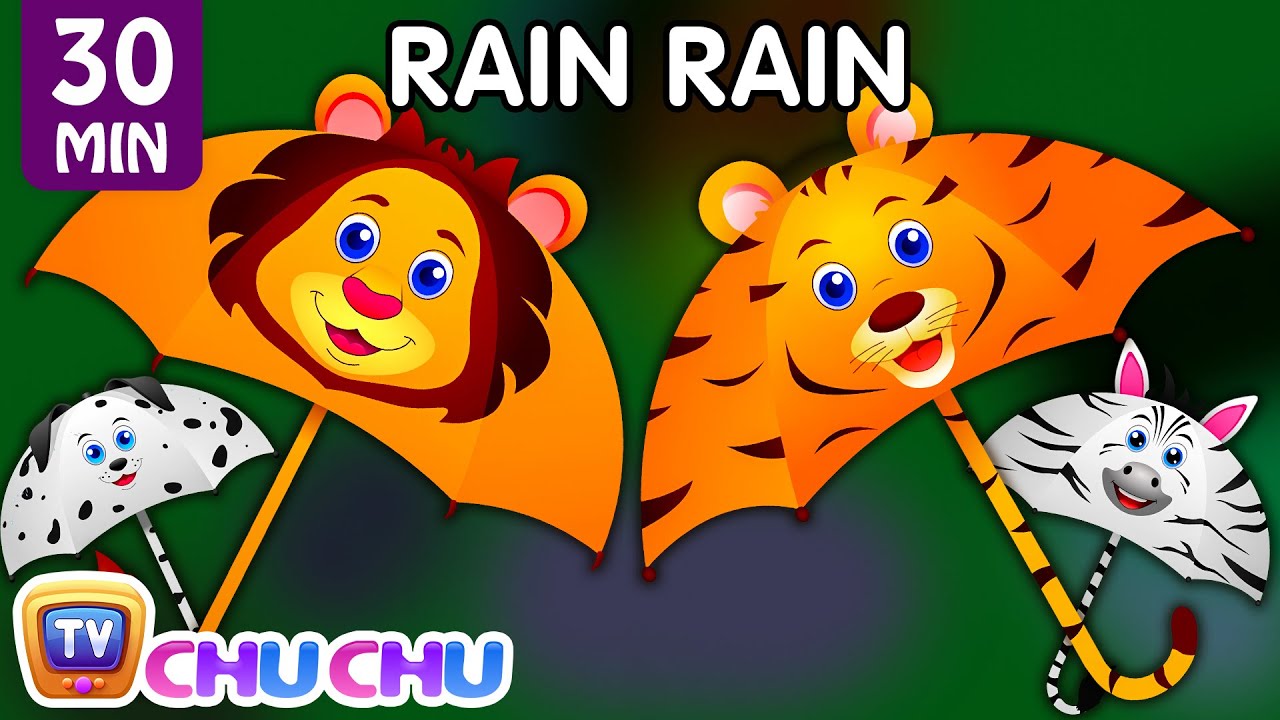 Rain Rain Go Away And Many More Videos Best Of Chuchu Tv Popular Nursery Rhymes Collection Youtube