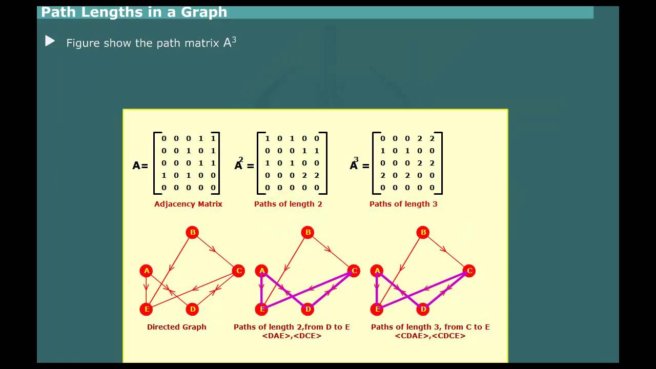 Path Graph Theory