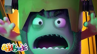 halloween haunted house oddbods full episode funny cartoons for kids