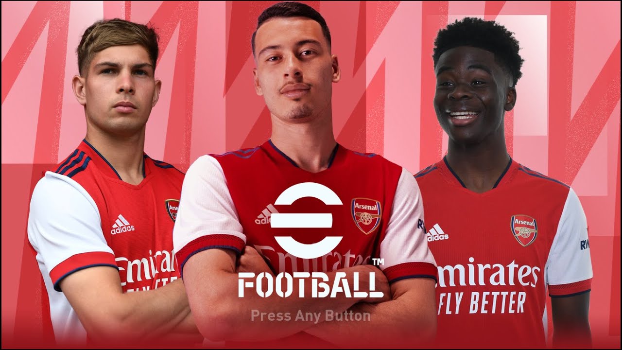 Khám phá Efootball 2022 Arsenal PES 2017 graphic menu và đắm chìm vào những màn đôi công hấp dẫn. Với đồ họa tuyệt đẹp và âm thanh sống động, bạn sẽ có những trải nghiệm đầy tuyệt vời khi chơi game bóng đá này.