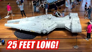 Huge LEGO Star Wars Moff Gideon Light Cruiser with 800,000+ Pieces!