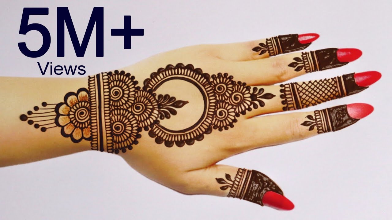 Latest Stylish Backhand Mehndi designs| Simple Mehandi design 2023 ...