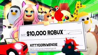 I Spent 10K ROBUX In Adopt Me, You Won't BELIEVE What I Got!