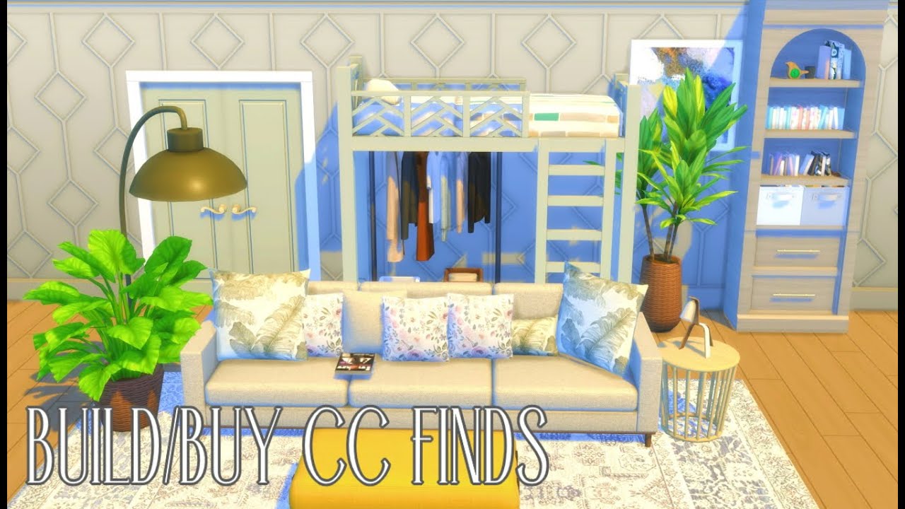 Sims 4 Maxis Match CC Furniture Sets