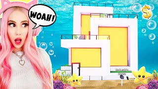 I Bought A HUGE UNDERWATER SEA PET MANSION In Adopt Me... Spending All My Robux In Adopt Me