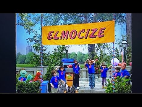 Opening To Sesame Street Elmocize 2002 DVD - YouTube