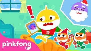 santas village is in danger hide and seek christmas story pinkfong baby shark