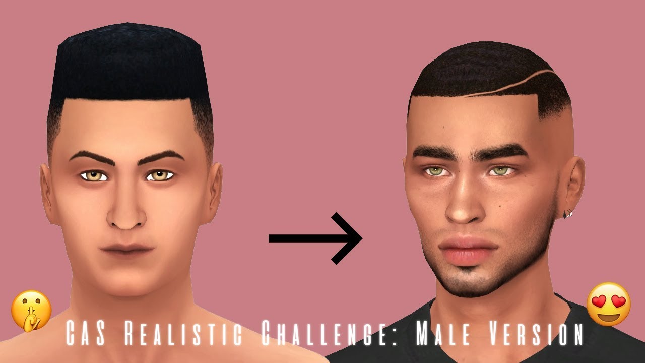 REALISTIC SIMS 4 CHALLENGE: Male Version (CC List UPDATED) - YouTube