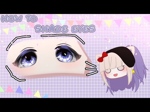 Tutorials- how to shade eyes 💐🤯|Ibis paint x| - YouTube