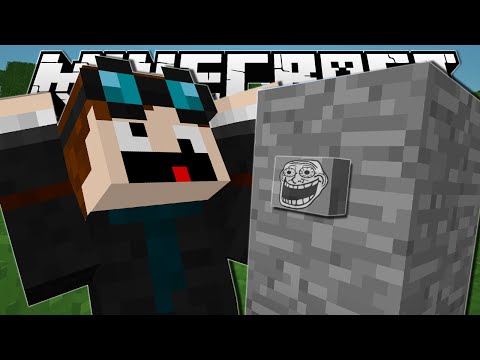 Minecraft | THE TROLL BUTTON!! | Come Find Me Custom Map