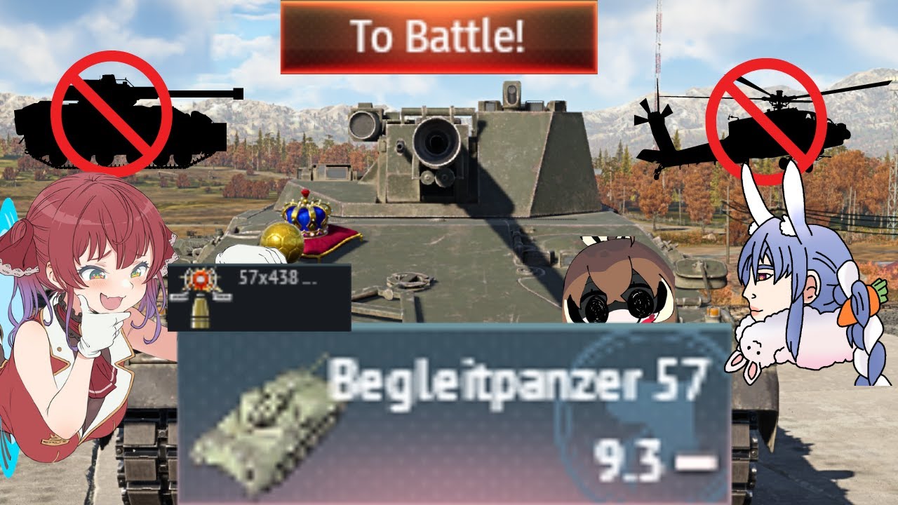 THE DESTROYER OF AIR AND GROUND! | Begleitpanzer 57 In War Thunder ...