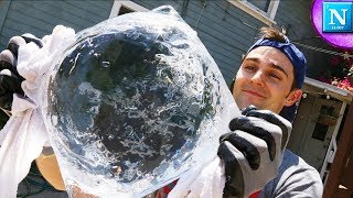 Fire From Ice: GIANT ICE LENS