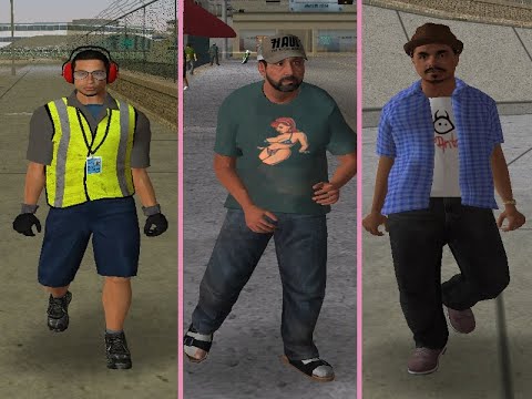 Gta Vice City | New Peds Men | Installation Guide | On Speed Gaming ...