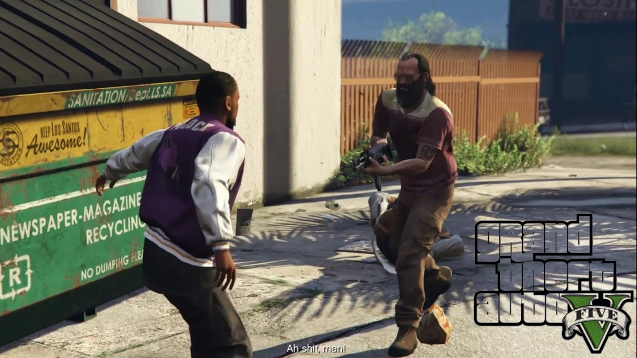 GTA 5 - Strangers and Freaks - Trevor - Rampage:Ballas (Grand Theft ...