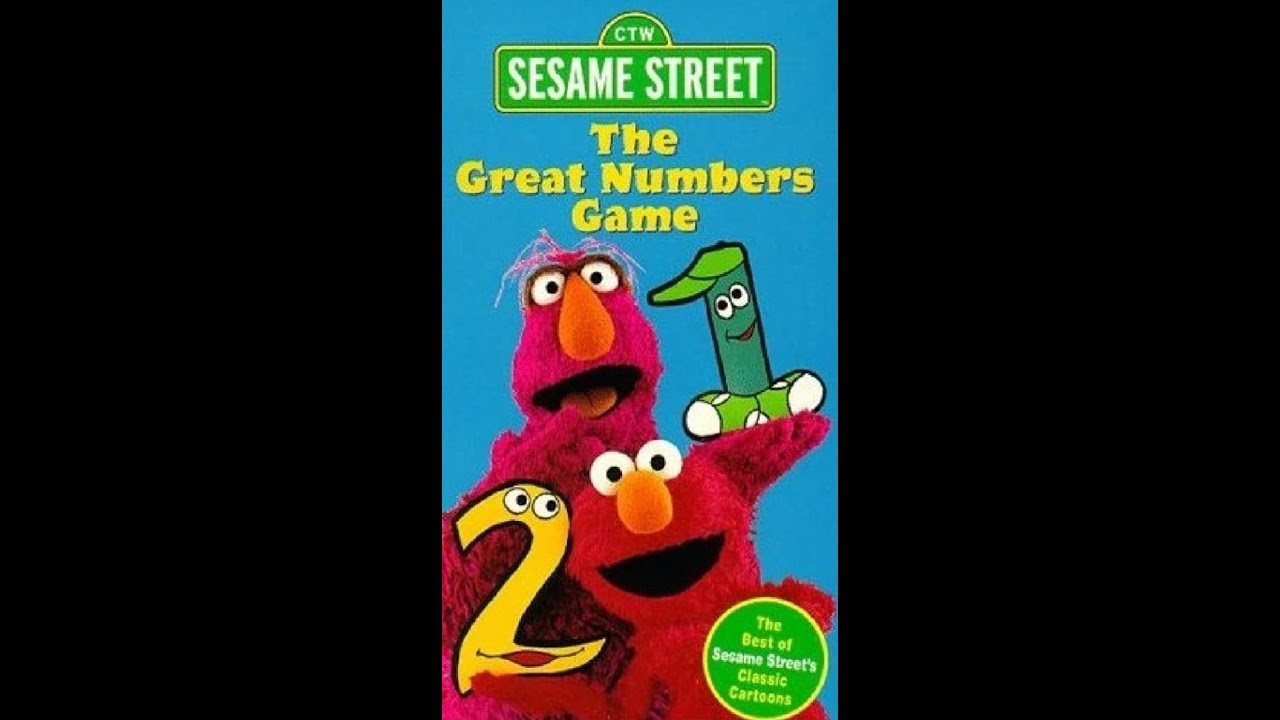 Sesame Street The Great Numbers Game Dvd