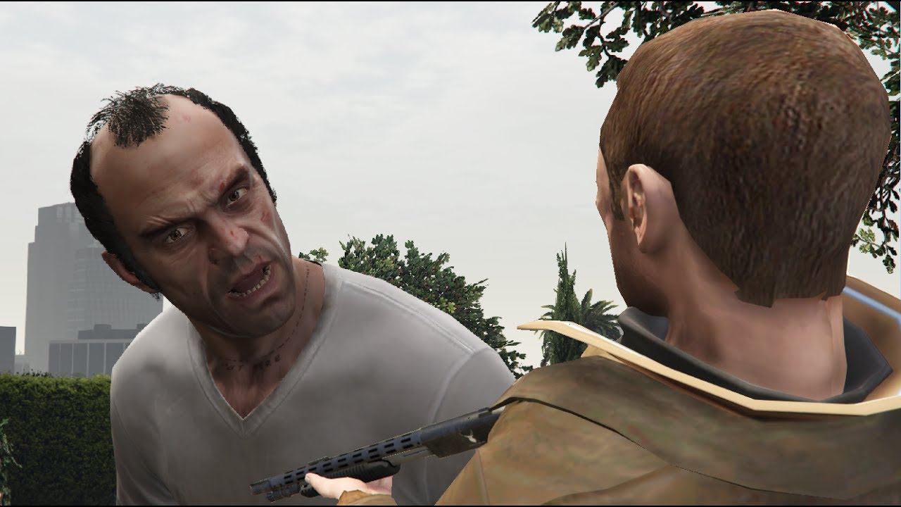 GTA V Niko kills Trevor - YouTube