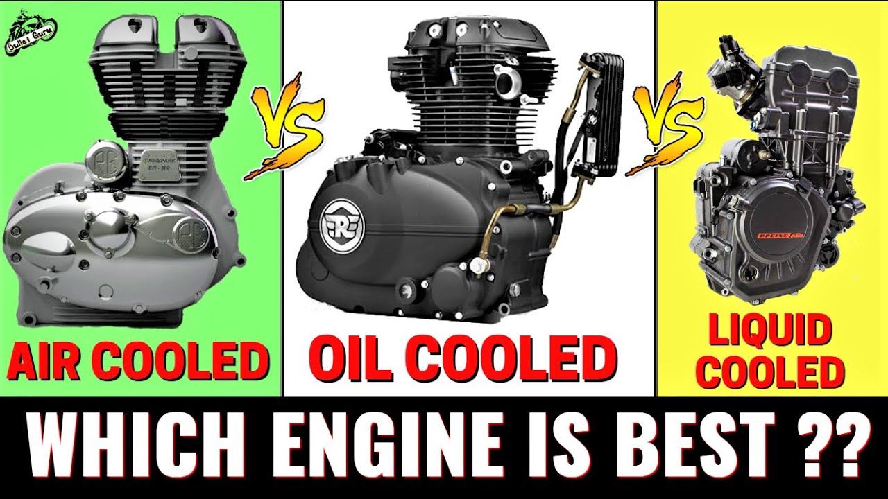 Air, Oil & Liquid ENGINE Explained || Which Engine is the Best