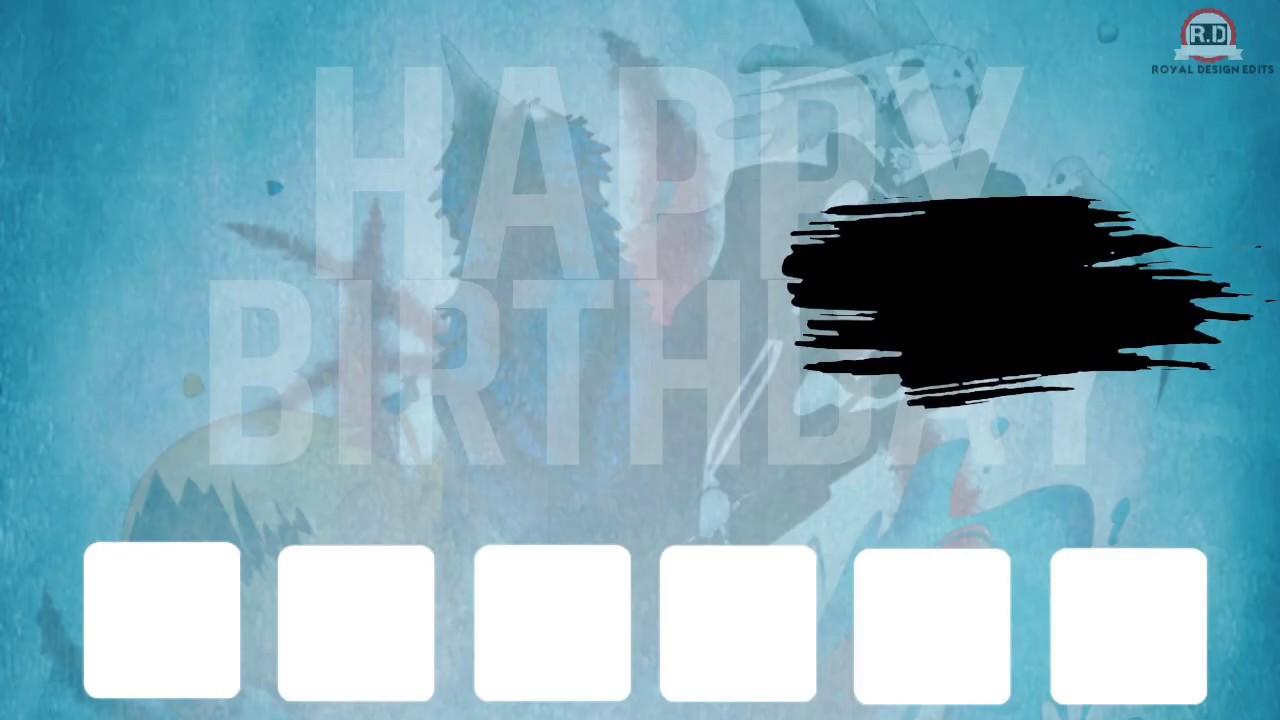 birthday background video effect|happy birthday video banner|birthday banner  - YouTube