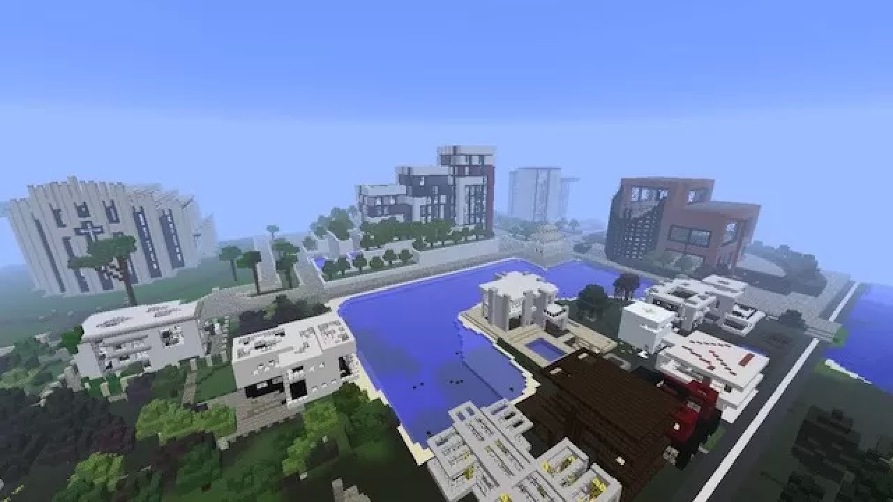 Modern minecraft city maps - gaibuilders