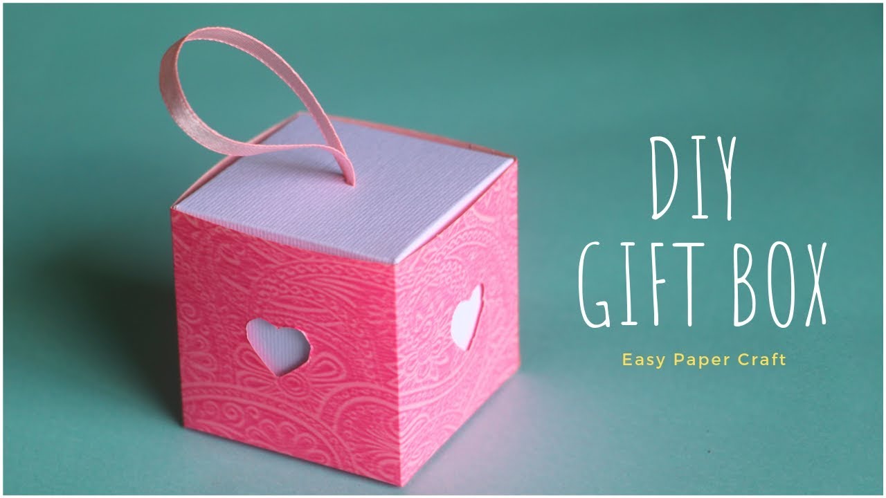 DIY Gift Box | How To Make Gift Box ? EASY Paper Craft Ideas - YouTube