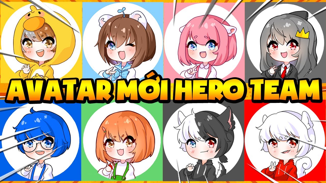 Nhận xét hình ảnh Hero Team Anime cute cực đẹp cực dễ thương