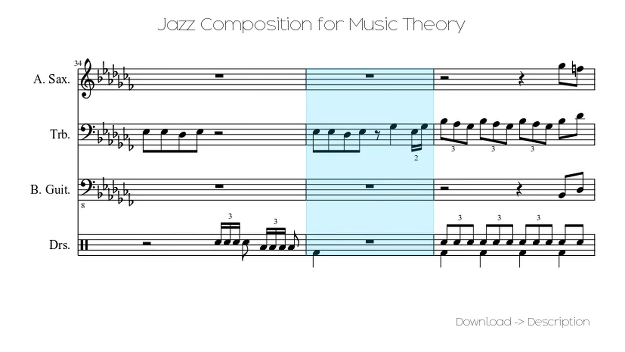 Types of music compositions - assetsFlex