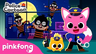 catch the thief in the city game play pinkfong the police official pinkfong