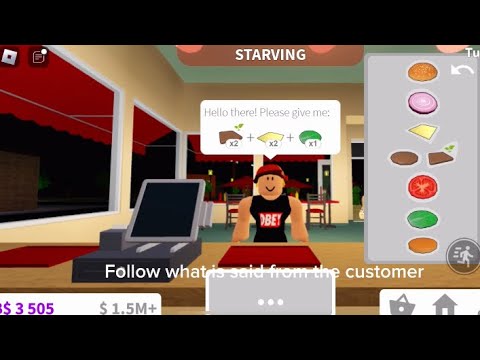 How To Do All Bloxburg Blox Burgers Jobs - YouTube