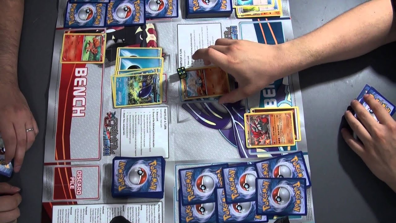 New Pokemon Card Battle - YouTube