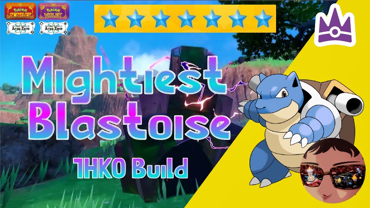 How To Beat 7 Star Blastoise 1HKO Build Scarlet And Violet - YouTube