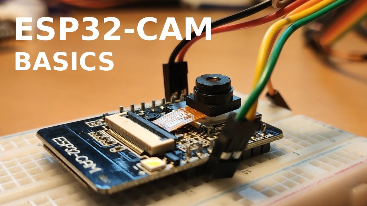 ESP32-Cam Basics (for timelapse, pet surveillance, nesting boxes, front ...