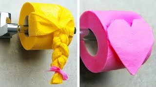 8 FUN AND CREATIVE TOILET PAPER IDEAS