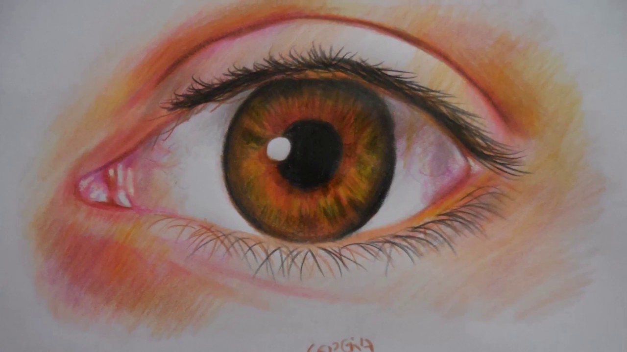 Dibujando un ojo realista paso a paso - Drawing a realistic eye step by ...