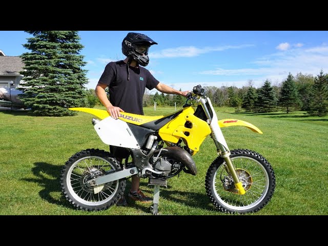 Full Throttle On The Rm125 Dirt Bike (The Crank Better Not Break Again) -  Youtube