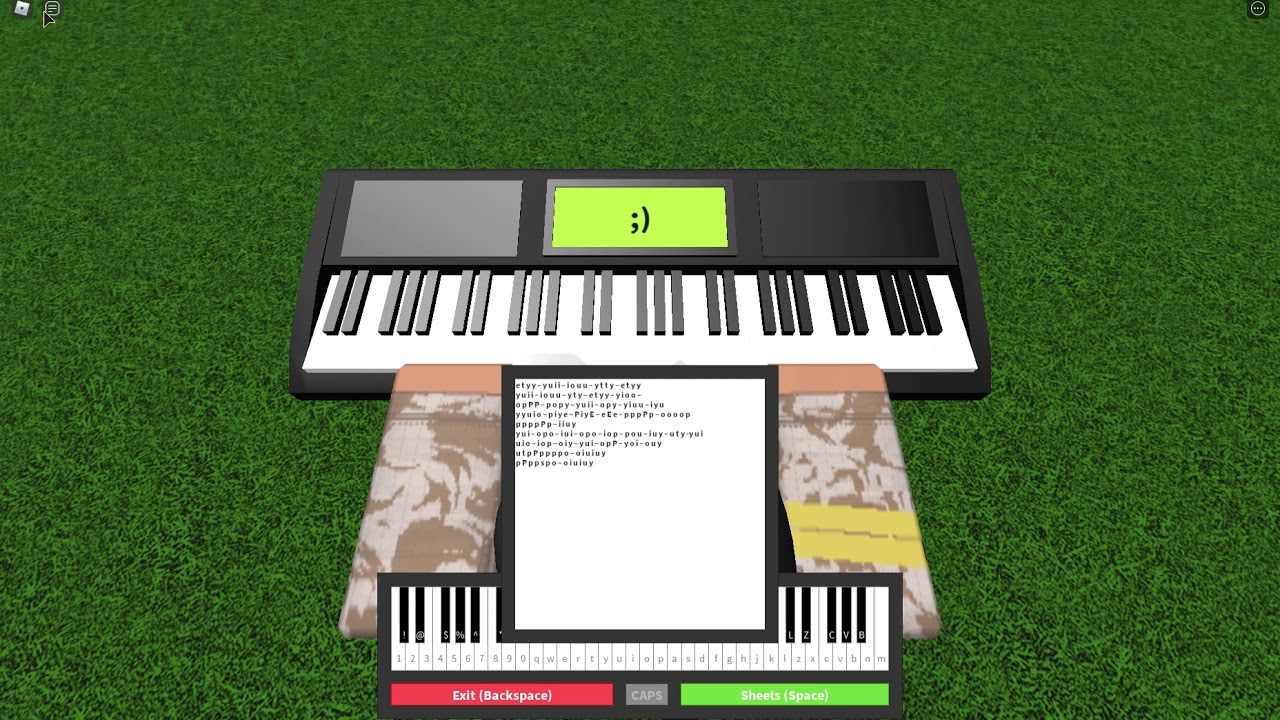 Piano roblox sheets - kmfkcontent