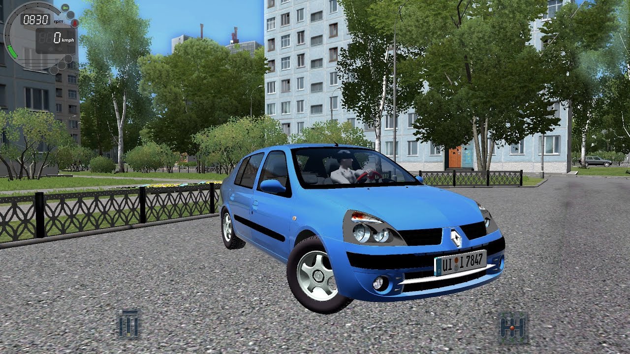 City Car Driving 1.5.3 Renault Clio Symbol [G27] - YouTube