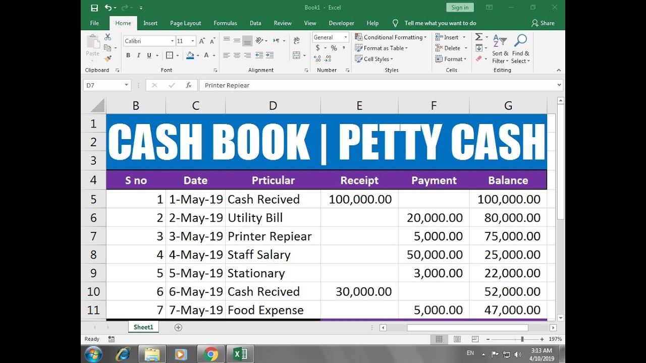 Petty Cash Book Types How To Maintain Petty Cash Book - vrogue.co