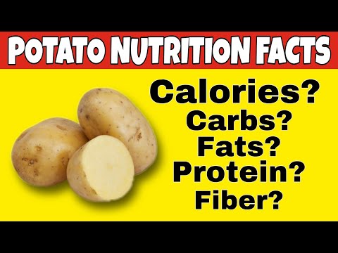 ✅Nutrition facts of potatoes | Health benefits of potatoes | how many calories,carbs,protein, fat