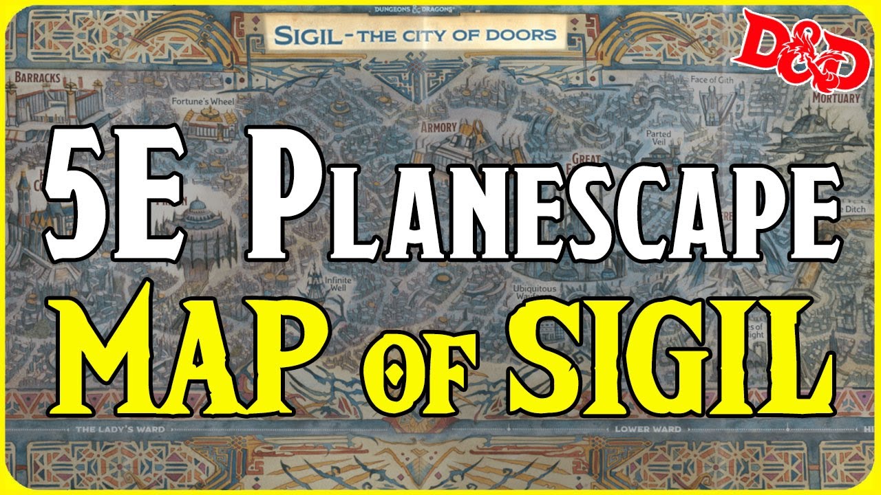 🤩NEW🤩 Map of Sigil and Factions found in Planescape for Dungeons and ...