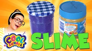 DIY Peanut Butter & Jelly Slime! Fun Slime Recipes! | Arts and Crafts with Crafty Carol